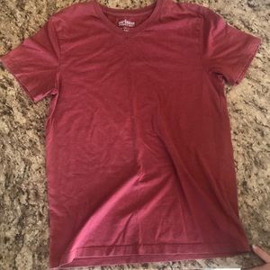 Red men’s shirt